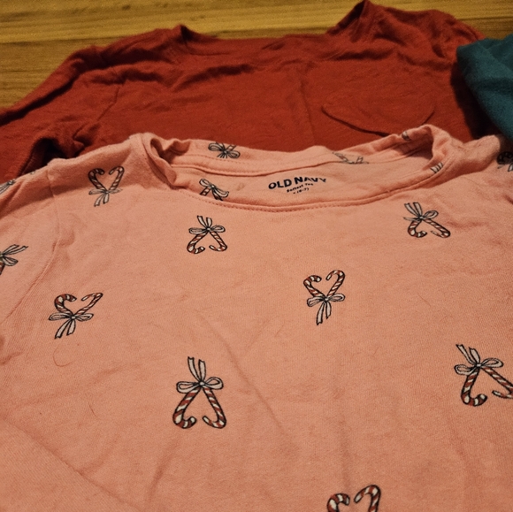 Lot Bundle Girls Small 6 7 Long Sleeve Shirts Tops - Picture 5 of 7